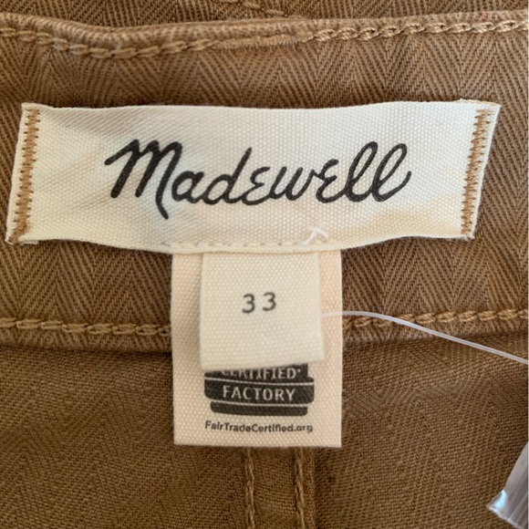 Madewell the curvy perfect vintage straight workwear pants - Picture 3 of 6